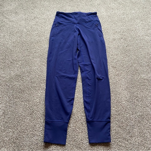 LULULEMON JOGGERS BLUE WOMENS SIZE 4 - Picture 2 of 12